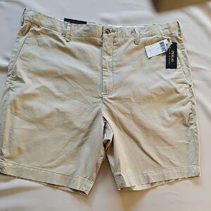 Polo Ralph Lauren Men's Tan Flat Front Shorts